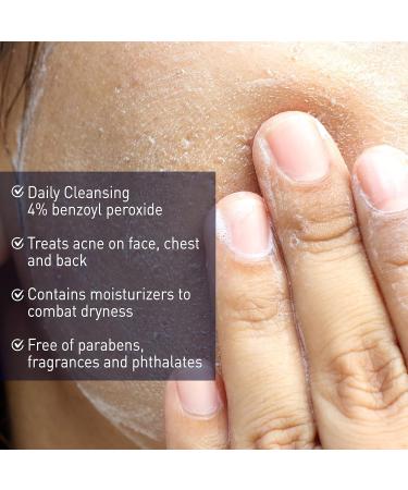 PanOxyl Creamy Acne Wash - 4% Benzoyl Peroxide - Buy Online on GoSupps.com