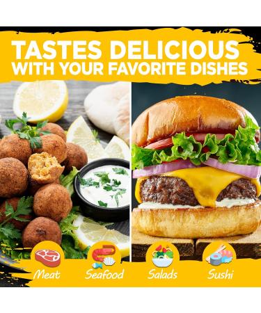 WASABI-O Premium Fusion Mayonnaise Real Wasabi & Ketchup Blend Ideal for Fish and Chips Sandwiches Salads and Coleslaw - 12oz (340g) - Buy Online on GoSupps.com