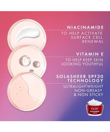 Olay Skincare Gift Set: Niacinamide SPF 30 Face Moisturiser + Retinol 24 Night Cream + Vitamin C Eye Cream For Dark Circles Skin Care Christmas Gifts For Women 50ml + 50ml + 15ml B3 24 + Vitamin C Eye Cream With Vitamin B3 Vitamin C & Peptides For Visibly - Buy Online on GoSupps.com