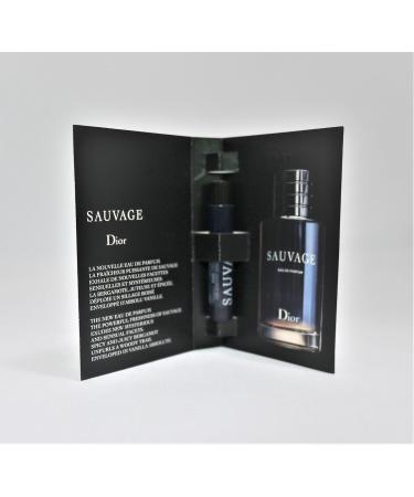 Dior 2018 Sauvage Eau de Parfum Sample Vial Spray .03 oz / 1 ml Wood 0.03 Fl Oz (Pack of 1) - Buy Online on GoSupps.com