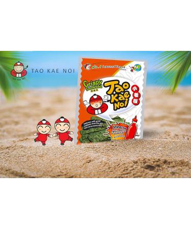 Tao Kae Noi Crispy Seaweed Snack Sriracha - 32g Pack | Buy Internationally Online - Buy Online on GoSupps.com