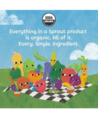 Sprout Organic Baby Food Stage 4 Toddler Snacks Broccoli Plant Power Curlz 1.48oz (Pack of 6) - Buy Online on GoSupps.com