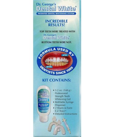 Dr. George's Dental White Kit - Professional Teeth Whitening Solution - Buy Online on GoSupps.com