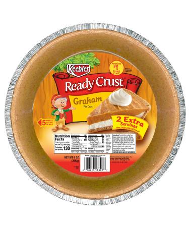 Keebler Ready Pie Crust, Graham Cracker, 10 in
