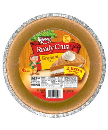 Keebler Ready Pie Crust, Graham Cracker, 10 in - Buy Online on GoSupps.com