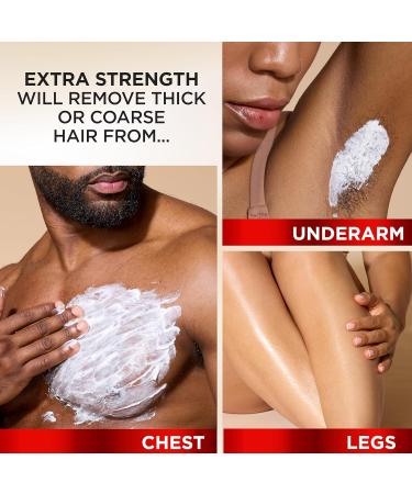 SoftSheen-Carson Magic Razorless Shaving Cream for Men - Extra Strength Hair Removal Cream for Coarse Beards - 6 oz Depilatory Cream - Works in 4 Minutes - Pack of 1 - Buy Online on GoSupps.com