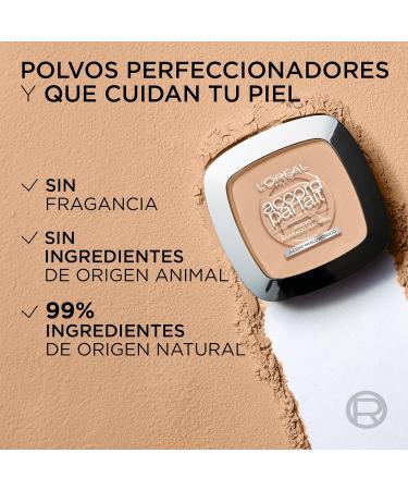  L'Oreal Paris L'Or al Paris - Perfecting Melting Powder - Enriched with Mineral Pigments & Hyaluronic Acid - All Skin Types - Perfect Match - Buy Online on GoSupps.com