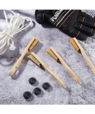 Meanplan 8-Piece Climbing Brush & Sensory Rings Set with Boar's Hair Bristles - Rock Climbing Chalk Brush & Stress Relief Fidget Rings for Indoor/Outdoor Climbing - Buy Online on GoSupps.com