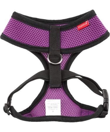 Puppia Dog Harness for Small & Medium Dogs - Soft & Colorful - Atani Training Harness in Purple XS - Dual Use as Puppy Dish - Buy Online on GoSupps.com