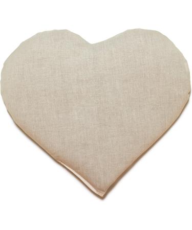 Organic Heart-Shaped Cherry Stone Pillow - 30x25cm Heat & Grain Pillow - Perfect Natural Gift - Buy Online on GoSupps.com