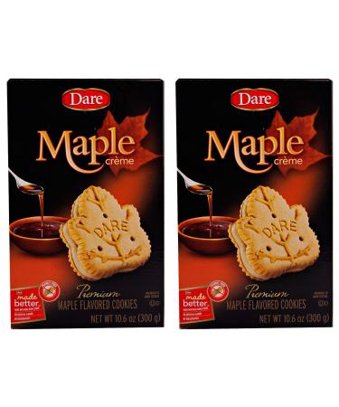 Dare Creme Cookies 10.2 ounce (pack of 2) (maple)2 10.58 Ounce (Pack of 2)