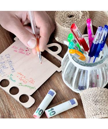 Earf-Ready Money Gift for Babies | Unique Wooden Gifts | Perfect Baptism & Birth Gifts for Girls | Creative Money Vouchers & Keepsakes - Buy Online on GoSupps.com