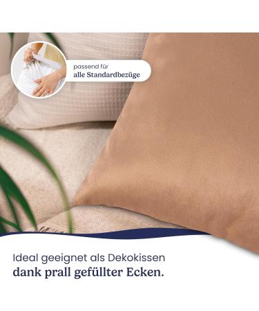 Buy Gentle North 50x50 cm Decorative Pillow Set - Washable kotex Zippered - Perfect for Bed Sofa & Couch - White - International Shipping Available - Buy Online on GoSupps.com