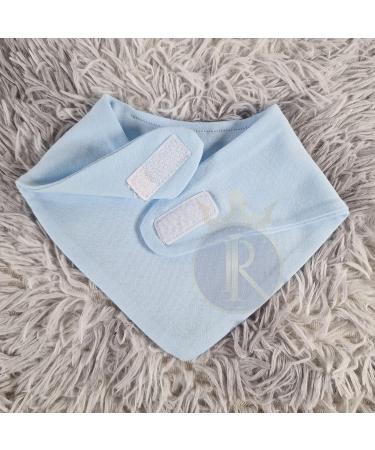 Royal Icon Baby Bandana Bibs - Stylish and Functional Dribble Bibs for Newborns - Set of 12 Blue Bibs 0-6 Months - Buy Online on GoSupps.com