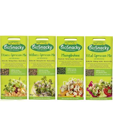 Rapunzel Sprout Mix organic sprouts to sprout yourself 12 varieties 450 g - Buy Online on GoSupps.com