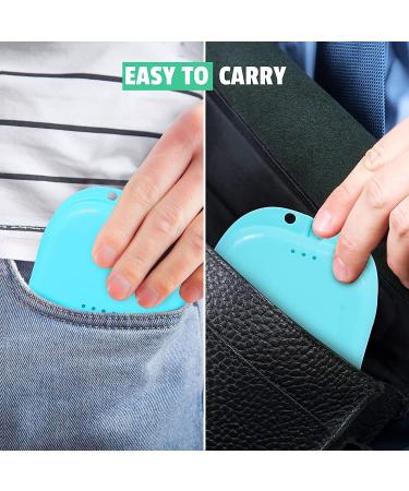 Mrs. Odonto Retainer Case - Pack of 2 - Odorless Mouth Guard Case - Ventilated  Durable & Hygienic for Carrying and Protecting Braces  Dentures & Aligners - 3.14 x 3.14 x 1.1 - (Bluish) Pack of 2 Bluish - Buy Online on GoSupps.com