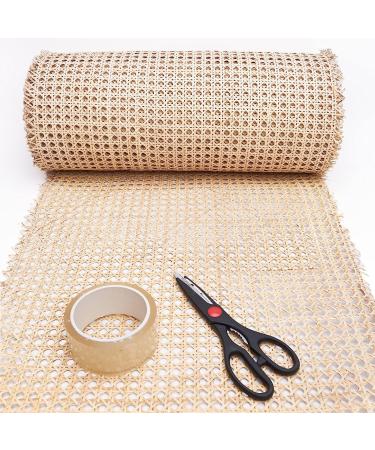7FT Natural Pre-Woven Rattan Webbing for Caning Projects - 24 Width, Open Mesh Cane Sheet - Buy Online on GoSupps.com
