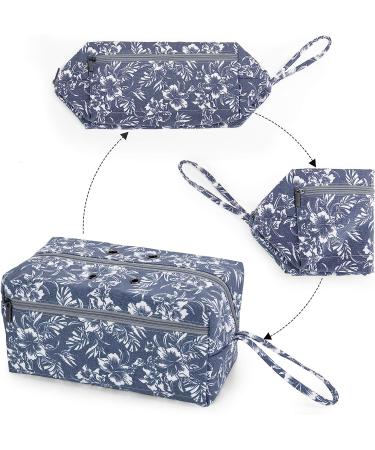 Luxja Yarn Storage Bag - Large Flowers Design for Yarn, Hooks, Needles (up to 10 Inches) - Buy Online on GoSupps.com