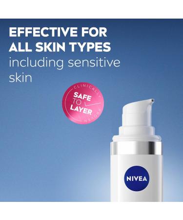 Beiersdorf NIVEA Cellular Expert Filler SPF50+ Daily UV Fluid Serum Skincare with Hyaluronic Acid and SPF Facial Serum with Hyaluron 30ml - Buy Online on GoSupps.com