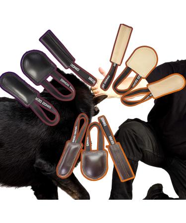 Dingo Gear S00229 Dog Toy - Handmade Genuine Leather Robust & Durable for Dog Training | 12 cm Black - Buy Online on GoSupps.com