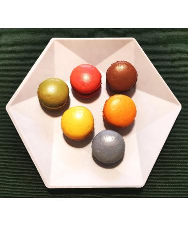  EY HOMES Eco-Friendly Disposable Hexagonal Tableware Party Set (24pcs) | Multicolor 8-inch & 10-inch Plates and 16oz Bowls in 4 Colors for Party/Camping/Picnic/BBQ HEXA24SM01 - Buy Online on GoSupps.com