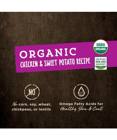 Castor & Pollux ORGANIX Organic Chicken & Oatmeal Dry Dog Food - 4 lb. Bag - Buy Online on GoSupps.com