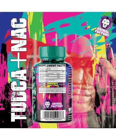 Tudca + NAC Liver Support Supplement - 600mg Tudca + 300mg N-Acetyl Cysteine | Anti-Aging Liver Formula | 60 Capsules - Buy Online on GoSupps.com