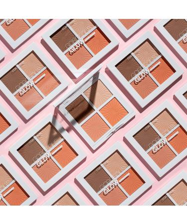 Collection Cosmetics Glow Face Palette - 7.2g Bronzer, Blusher & Highlighter - Buy Online on GoSupps.com