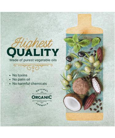 Carolina Castile Soap Carolina Peppermint and Sage Lime Castile Soap Liquid - 32 oz Vegan & Pure Organic Concentrated Non Drying All Natural Formula Body Wash & Shampoo - Buy Online on GoSupps.com