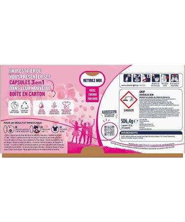 Skip Detergent Capsules All-in-1 Cajoline Touch 3 x 24 Washes - Buy Online on GoSupps.com