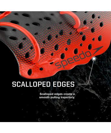 Speedo Unisex Swim Training Power Plus Paddles - Red, Medium - Buy Online on GoSupps.com