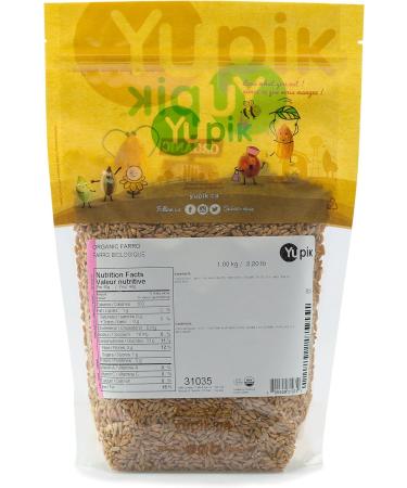 Yupik Organic Farro 1Kg 1 kg (Pack of 1) - Buy Online on GoSupps.com