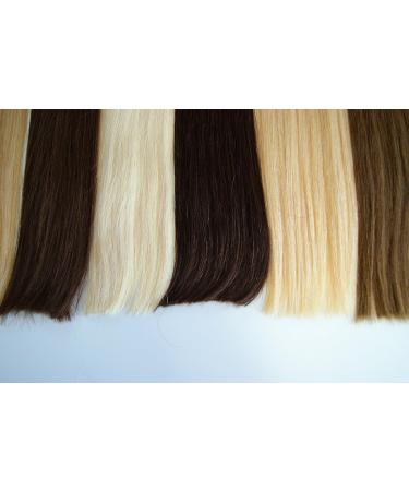 Buy 100% Remy Real Hair Extensions - 50cm Tresse Ramo in Hazelnut Brown (Color 8) | International Shipping Available - Buy Online on GoSupps.com