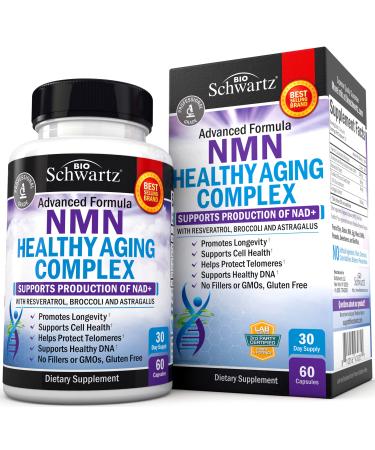 BioSchwartz NMN Healthy Aging Complex 60 Capsules