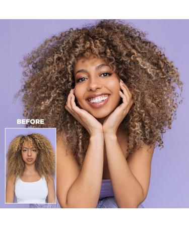 Buy FAB.ME Blonde Fortifying Purple Shampoo by DESIGNME | Toning Formula to Neutralize Brass & Yellow | Enriched with Hyaluronic Acid | Ideal for Blonde Hair - Buy Online on GoSupps.com