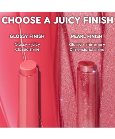 ColourPop So Juicy Plumping Lip Gloss Balm - Hydrating Lip Gloss & Balm with Peptides & Pearl Finish - Non-Sticky Formula - Visibly Plumps Lips & Delivers Buildable Color - Tini Time (0.07 oz) - Buy Online on GoSupps.com