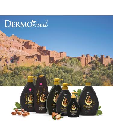 Italchimica Srl Dermomed Argan shower bath has a skinfriendly and gentle effect with hyaluronic acid 100 Made in Italy pH value 55 dermatologically tested 12 packs of 650 ml Argan 650 ml Confezione da 12 - Buy Online on GoSupps.com