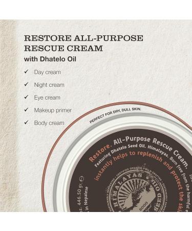 Tweak d by Nature All Purpose Rescue Cream - 5-in-1 Face & Body Moisturizer for Soft Skin & Radiant Glow 15.75oz - Cruelty Free International Shipping Available - Buy Online on GoSupps.com