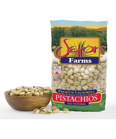 Setton Farms 2lb Roasted & Salted California Pistachios - Non-GMO, Gluten-Free, Vegan, Kosher - Buy Online on GoSupps.com