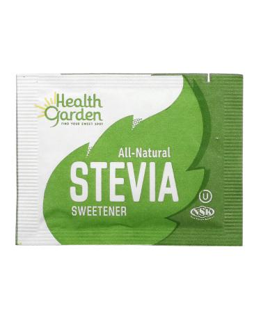 Health Garden All-Natural Stevia Sweetener - 100 Packets (1g Each) | Sugar Substitute - Buy Online on GoSupps.com