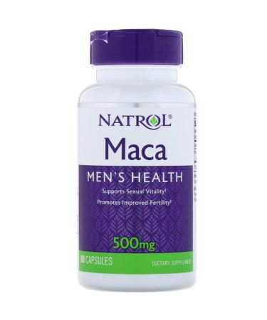 Natrol Maca 500 mg 60 Capsules