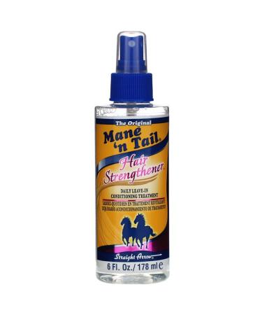 Mane 'n Tail Hair Strengthener Daily Leave-In Conditioning Treatment 6 fl oz (178 ml)