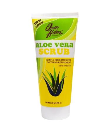 Queen Helene Scrub Sensitive Skin Aloe Vera  6 oz (170 g)