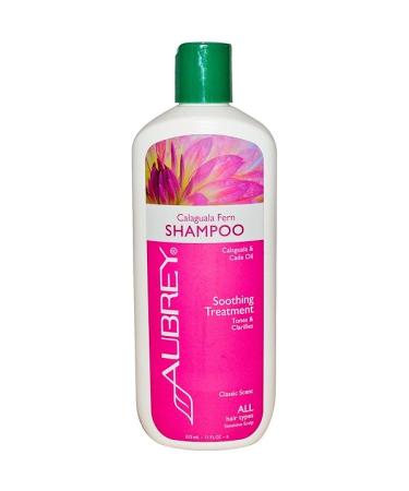 Aubrey Organics Calaguala Fern Shampoo Soothing Treatment All Hair Types 11 fl oz (325 ml)