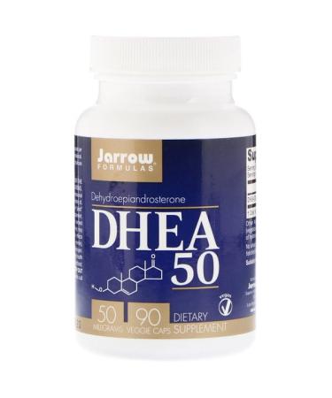 Jarrow Formulas DHEA 50 50 mg 90 Veggie Caps