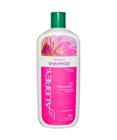 Aubrey Organics Swimmer's Shampoo pH Neutralizer All Hair Types 16 fl oz (473 ml)