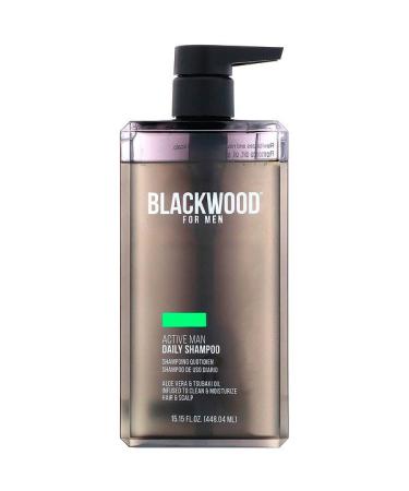 Blackwood For Men Active Man Daily Shampoo For Men 15.15 fl oz (448.04 ml)