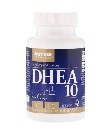 Jarrow Formulas DHEA 10 10 mg 90 Veggie Caps