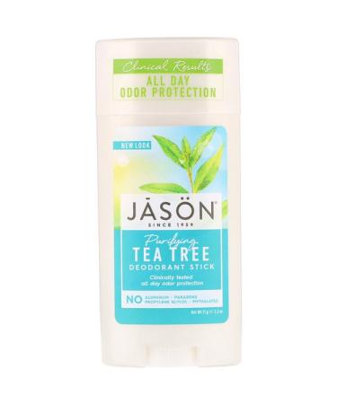 Jason Natural Deodorant Stick Purifying Tea Tree 2.5 oz (71 g)