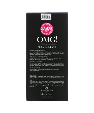 Double Dare OMG! Mega Hair Band - Black | 1 Piece - Trendy Hair Accessories - Buy Online on GoSupps.com